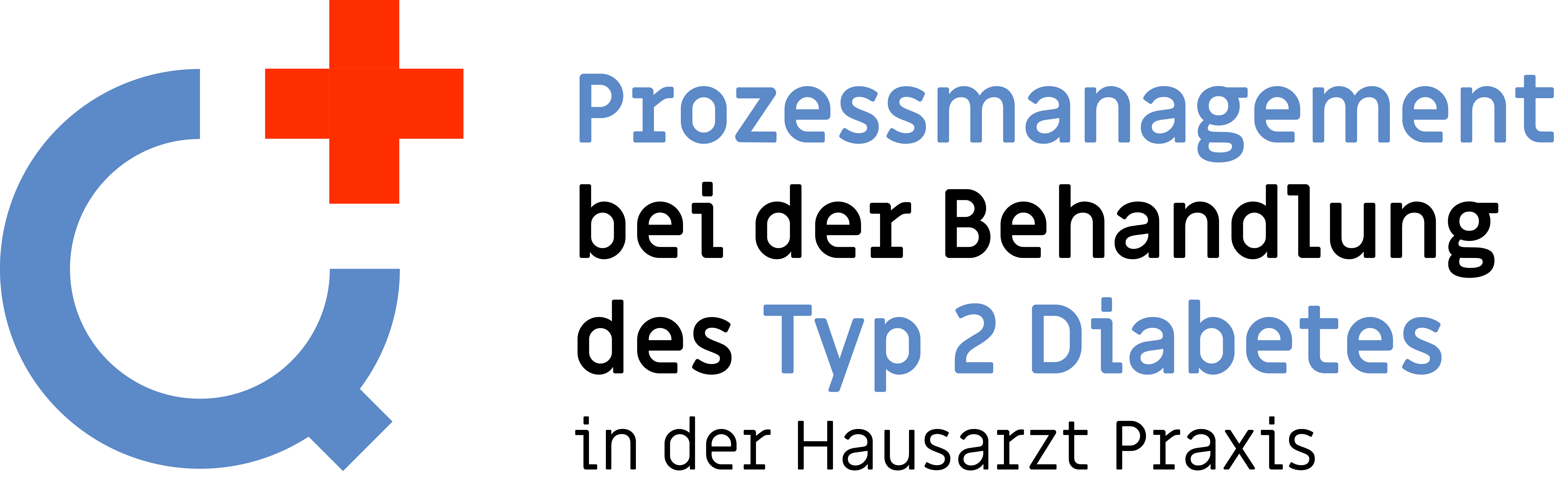 Prozessmanagement bei der Behandlung desTyp 2 Diabetes Logo